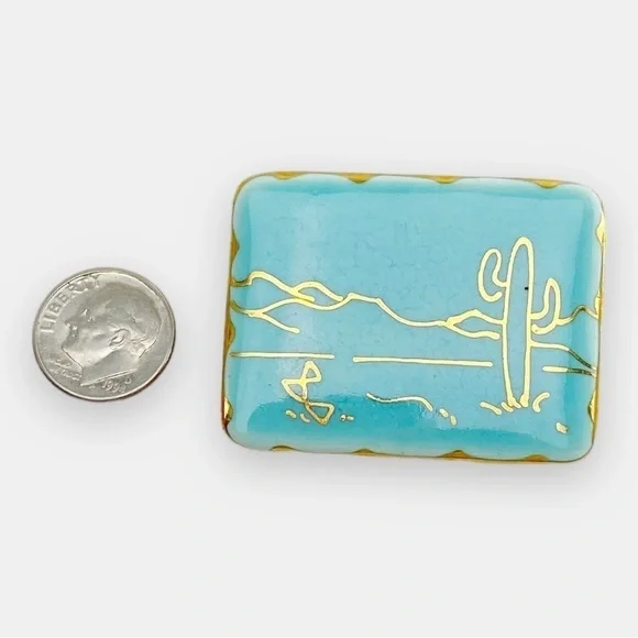 Ceramic Brooch​ - Picture 3 of 3